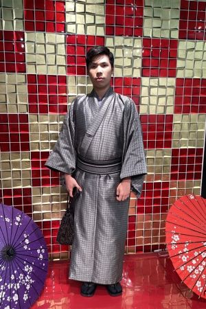 男性着物