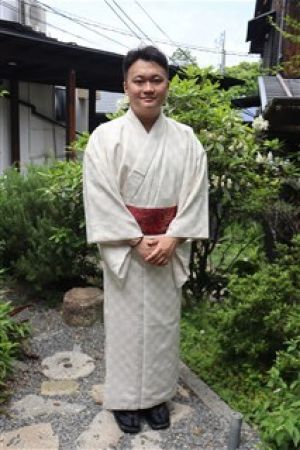 男性着物
