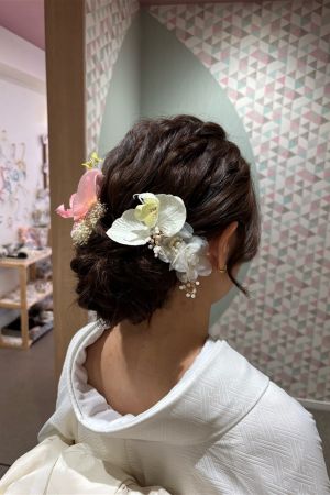 フリーチョイスヘアセット