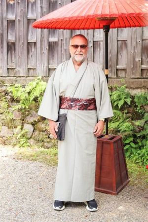 男性着物
