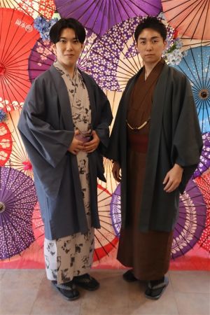 男性着物