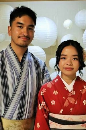 男性着物