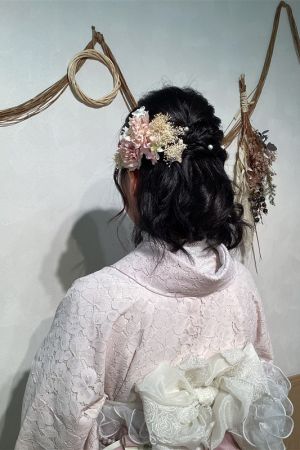 フリーチョイスヘアセット