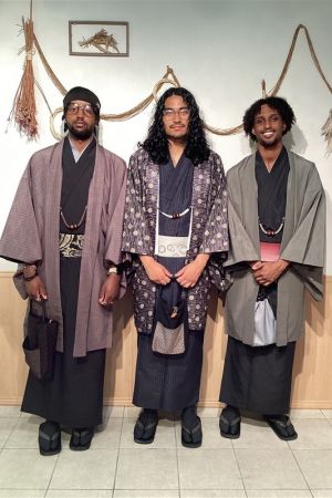 男性着物