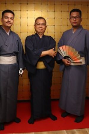 男性着物