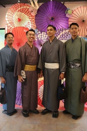 男性着物