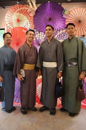 男性着物