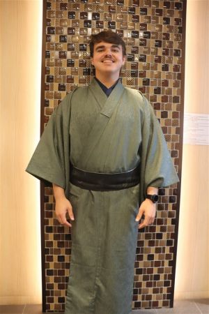 男性着物