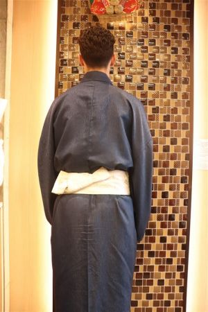 男性着物