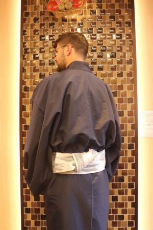 男性着物