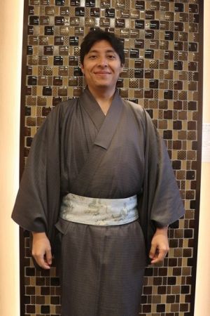 男性着物