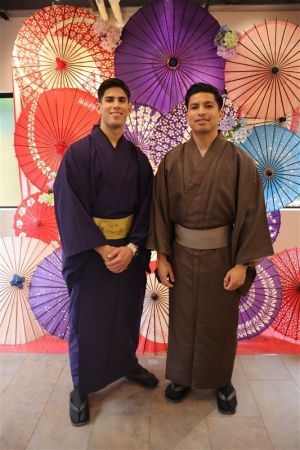 男性着物
