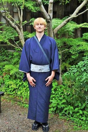 男性着物