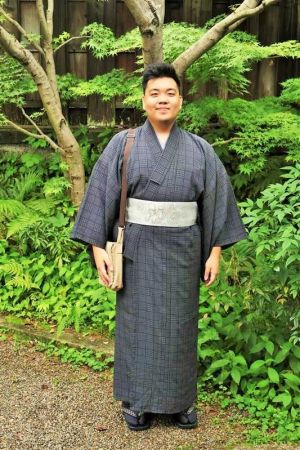 男性着物