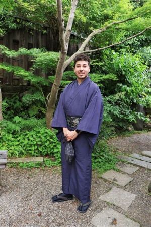 男性着物
