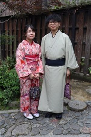 男性着物