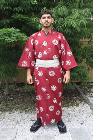 男性着物