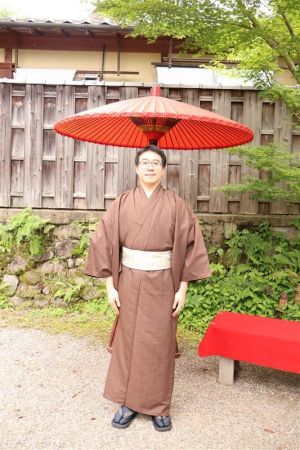男性着物