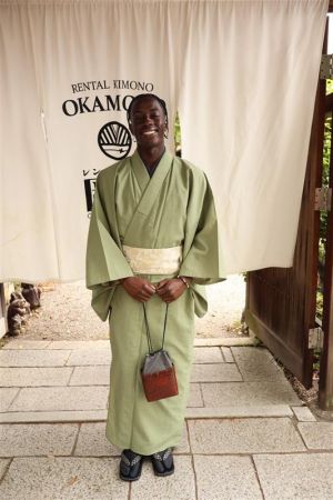 男性着物