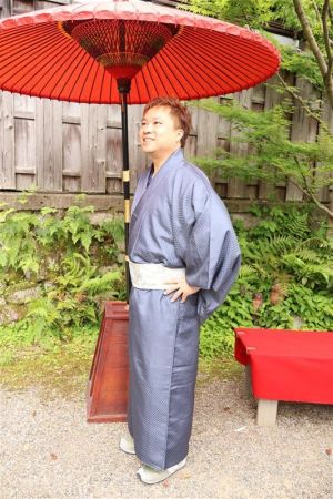 男性着物
