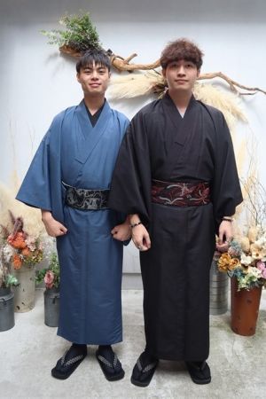 男性着物