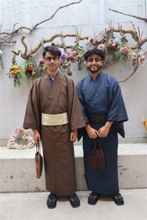 男性着物