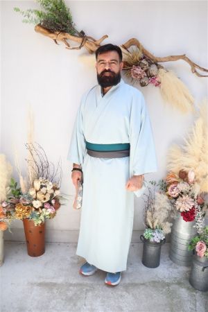 男性着物