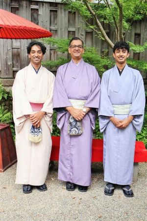 男性着物