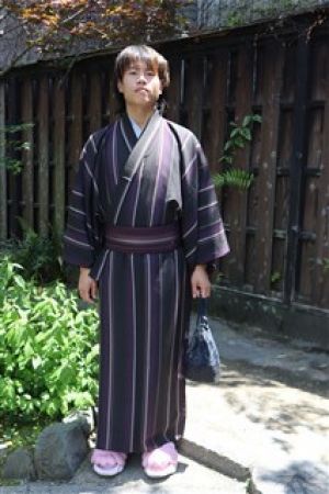 男性着物