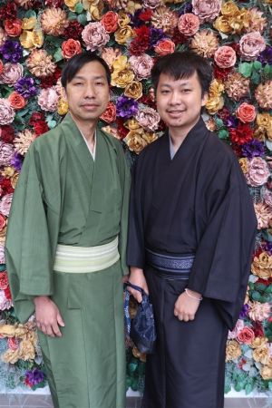 男性着物