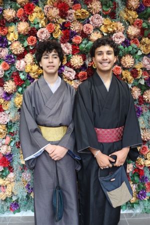 男性着物