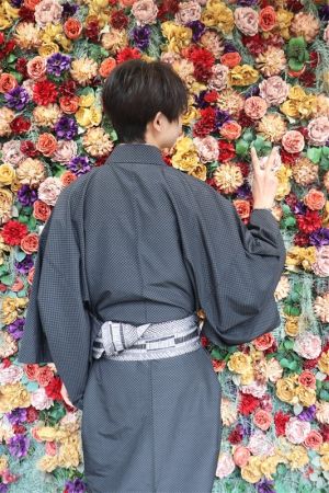 男性着物