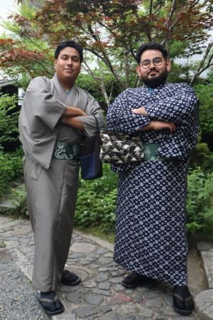 男性着物