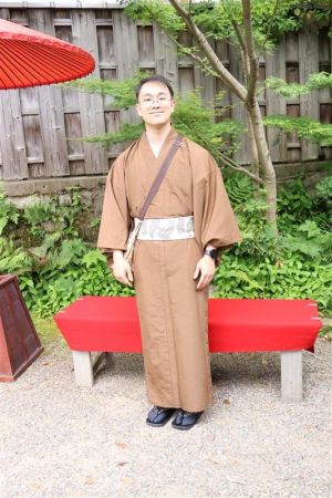 男性着物