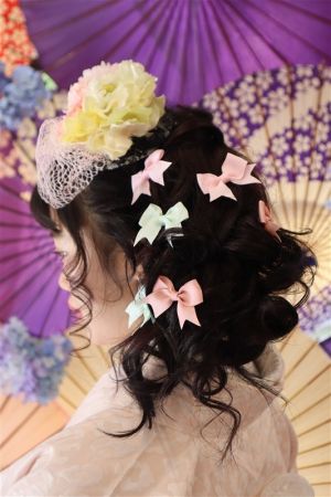フリーチョイスヘアセット