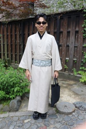 男性着物