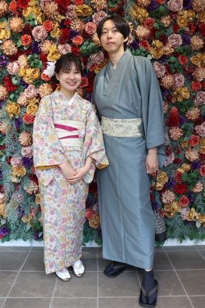 男性着物