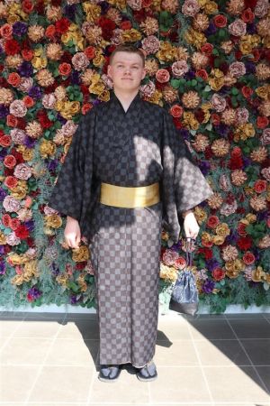 男性着物