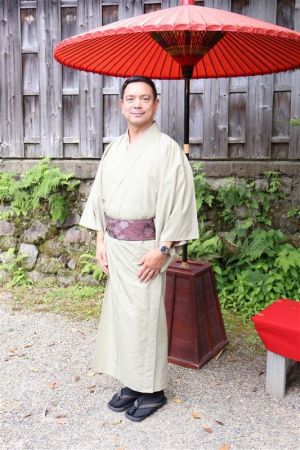 男性着物