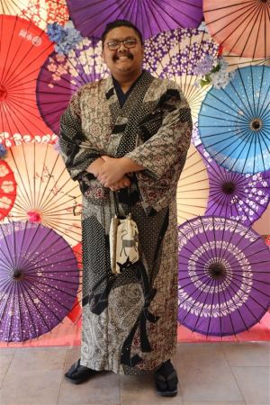 男性着物