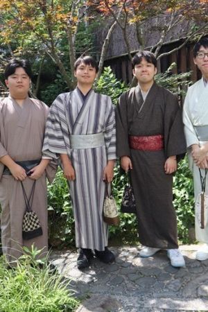 男性着物