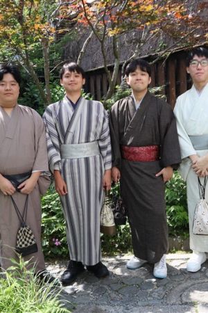 男性着物
