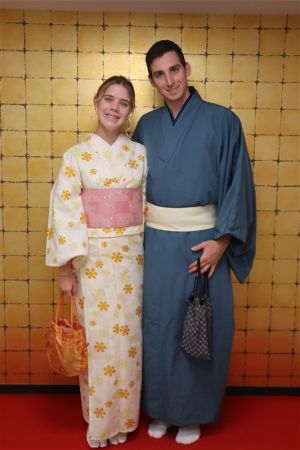 男性着物