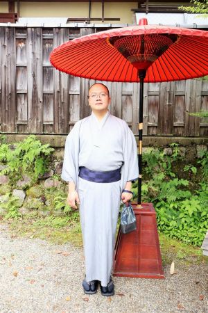 男性着物