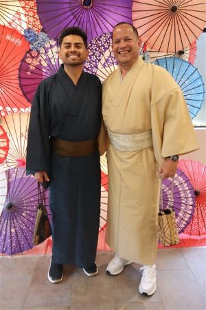 男性着物