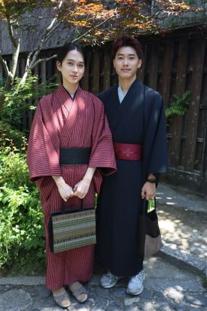 男性着物