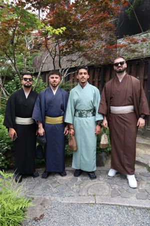 男性着物