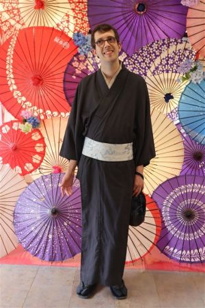 男性着物