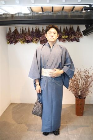 男性着物