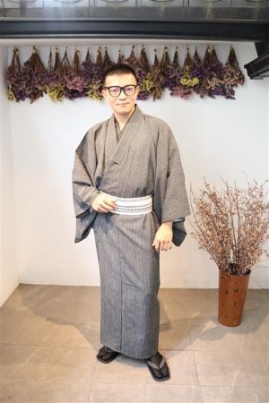 男性着物
